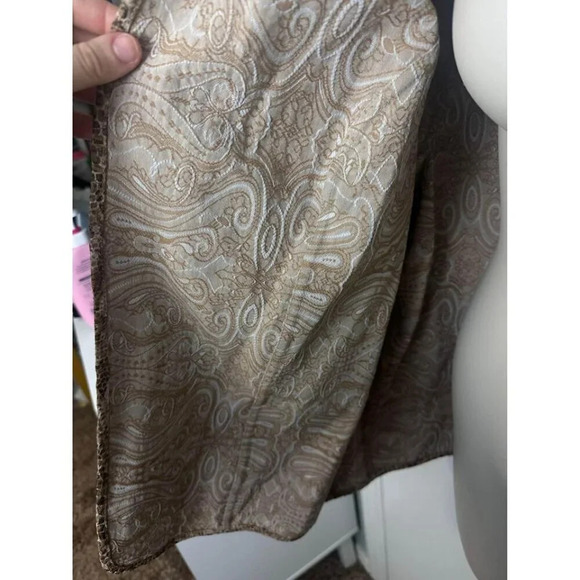 CATHERINES Jacket Size 2X 22/24W Casual Reptile Print Open Front Stylish #1119 - Picture 6 of 9